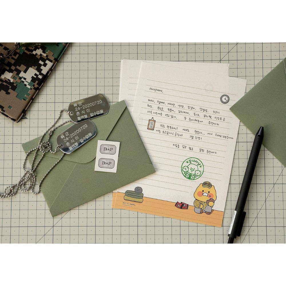 Netflix DP x Kakao Friends - Choonsik Stationery Set – Harumio