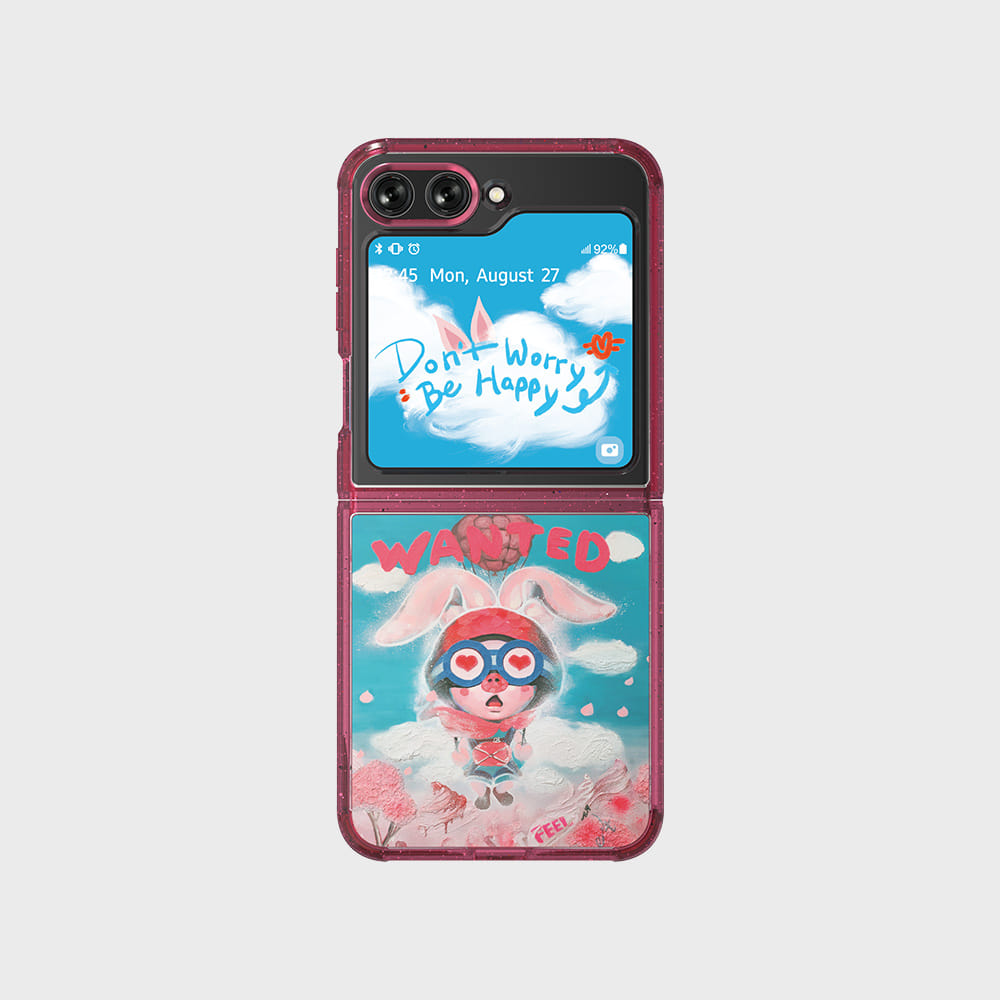 SLBS - Tag Flat Case Clear Phone Case (Galaxy Z Flip5) – Harumio