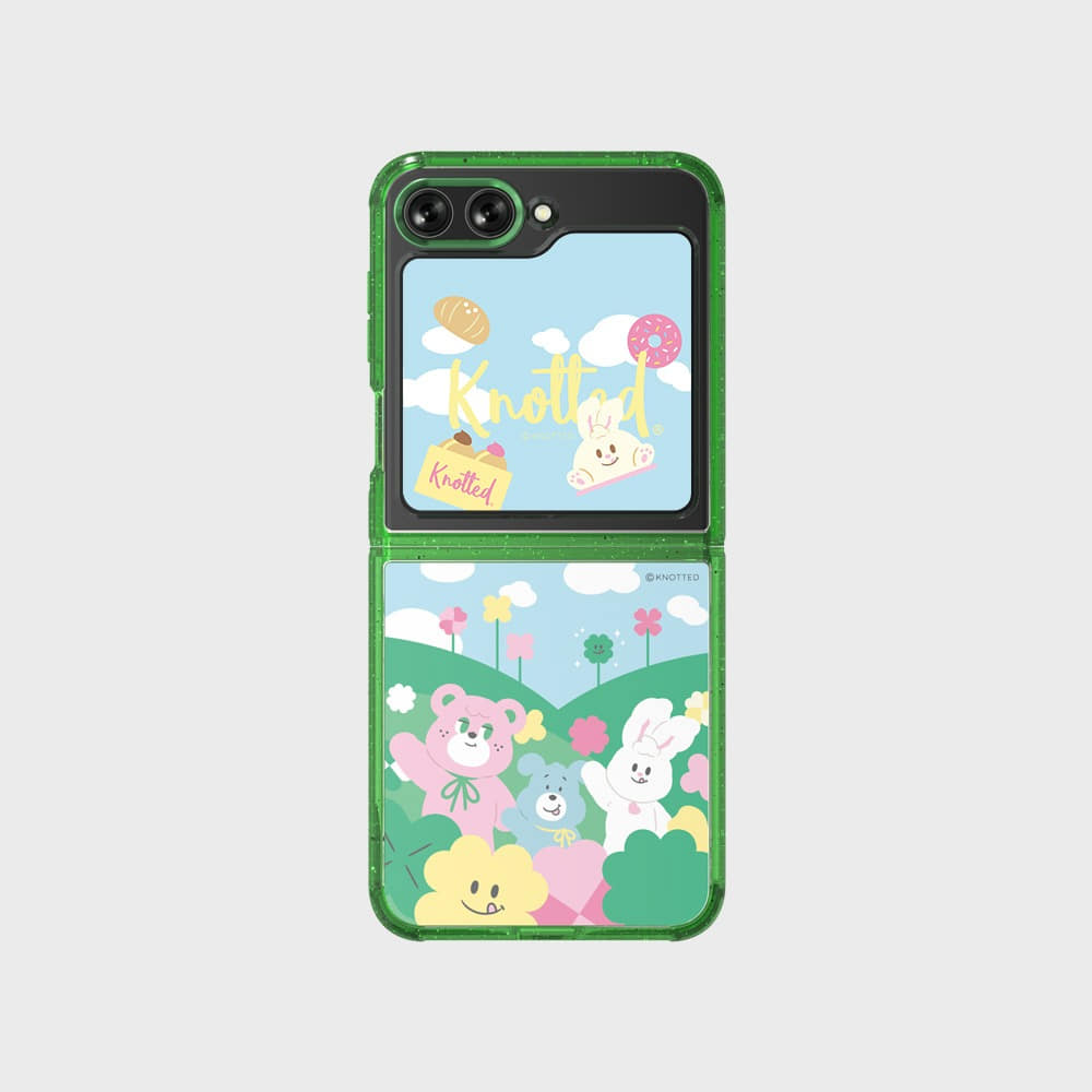 SLBS - Tag Flat Case Clear Phone Case (Galaxy Z Flip5) – Harumio