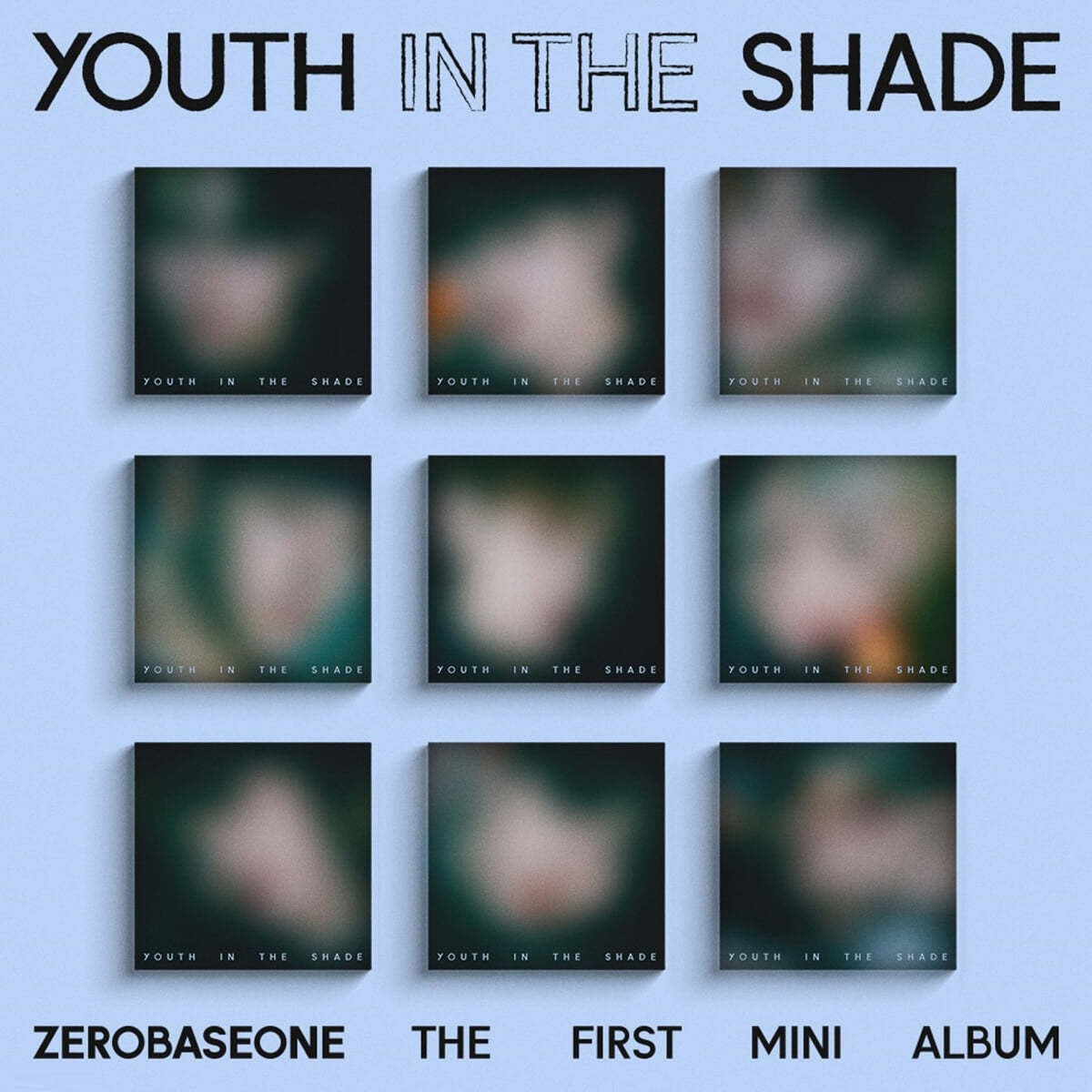 ZEROBASEONE - Youth in the Shade : 1st Mini Album (Digipack Version)