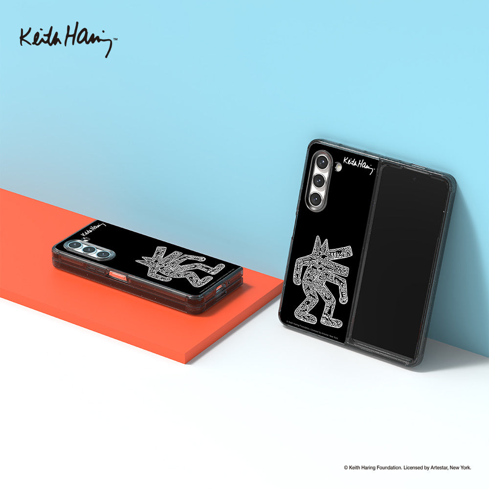 SLBS - Keith Haring Black Eco Lens Case (Galaxy Z Fold5) – Harumio