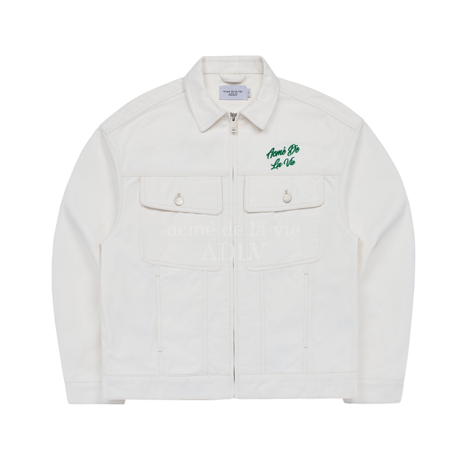 ADLV - Embroidery Trucker Cotton Jacket – Harumio