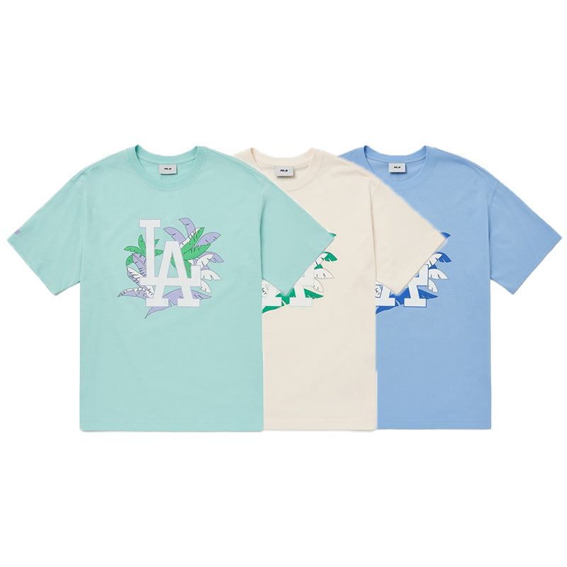 MLB Korea - Palm Tree Overfit Short Sleeve T-Shirt Mint / XS