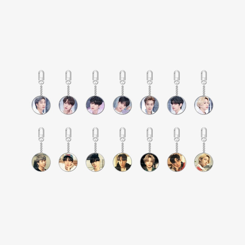 Official retailer BTS The Best Logo Keyring