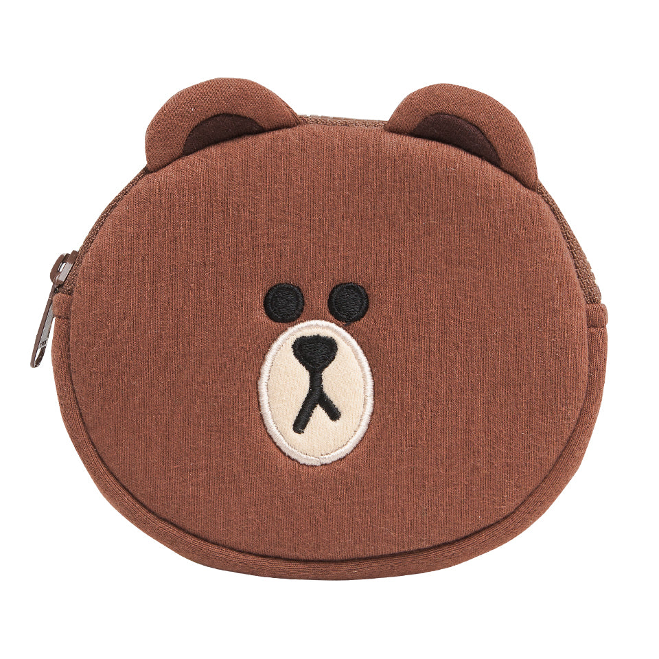 Line Friends - Brown Pouch Set – Harumio