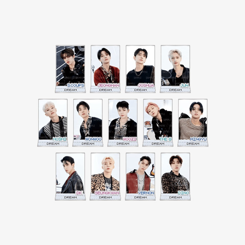 Seventeen - DREAM - Acrylic Photo Card Stand