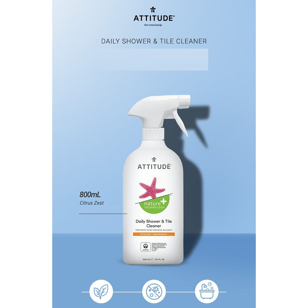 NATURE+ Bathroom Cleaner Citrus Zest