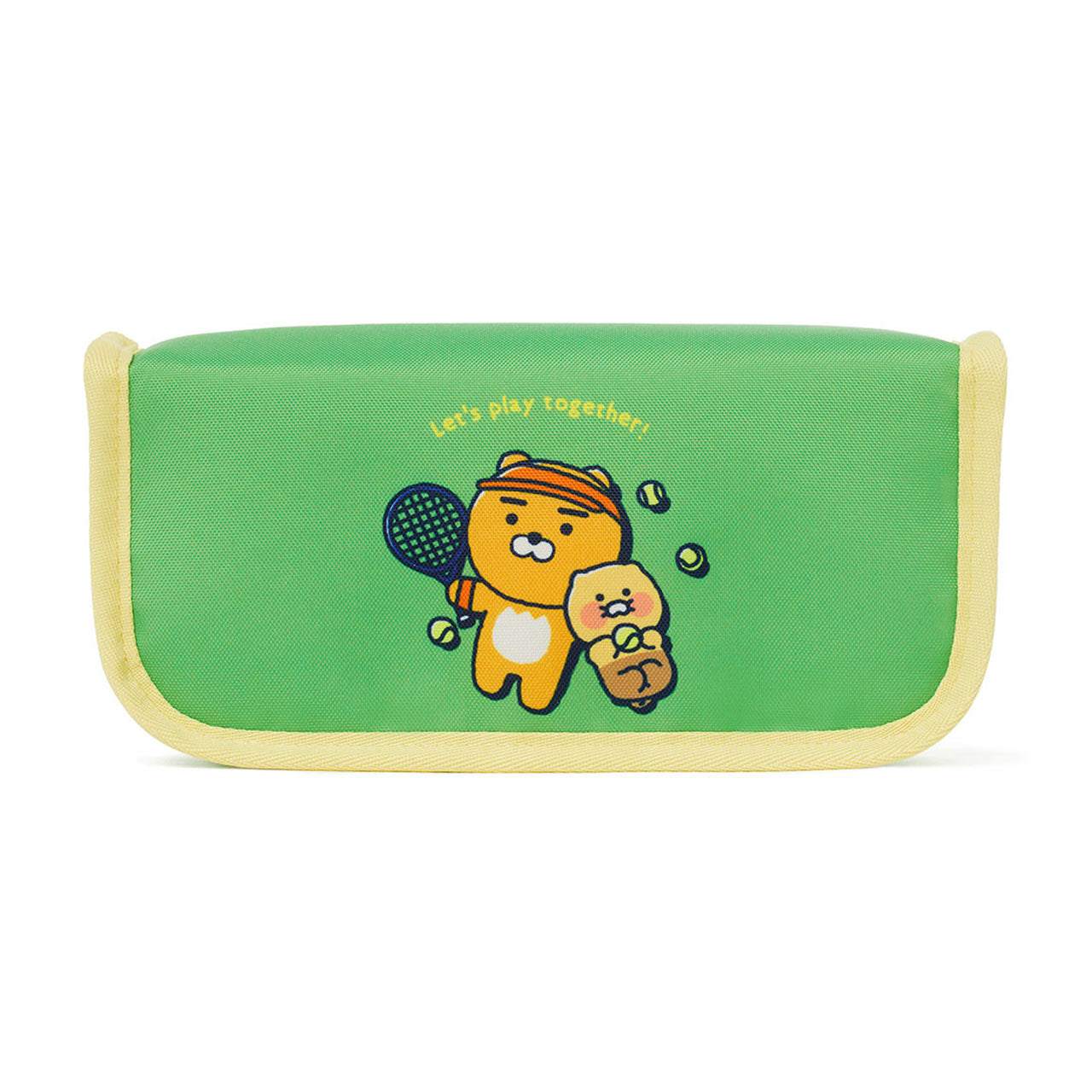 Kakao Friends Lets Play Ryan And Choonsik Square Pencil Case Harumio 1787