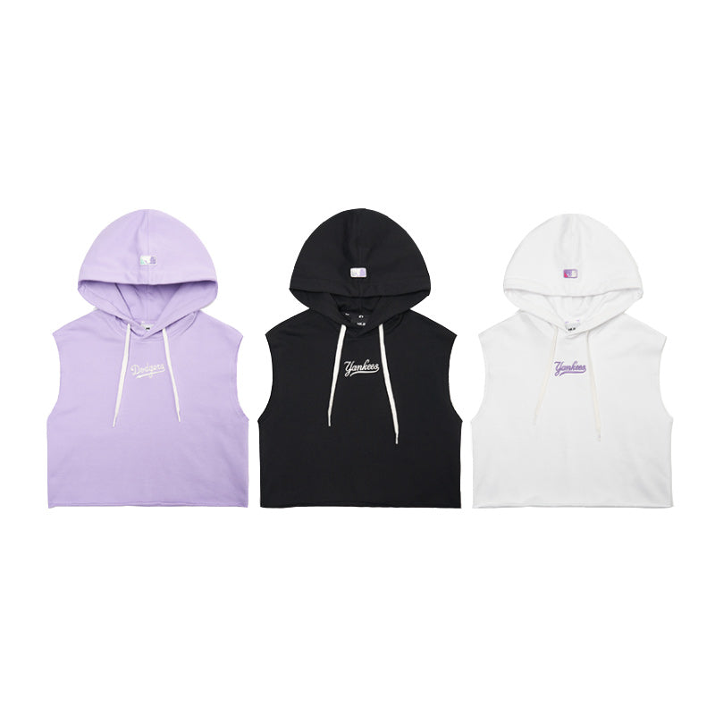 MLB Korea Women s Basic Sleeveless Hoodie