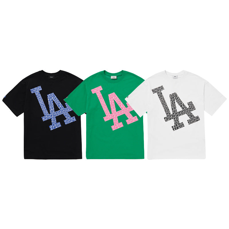 MLB Korea - Illusion Mega Overfit Short Sleeve T-Shirt White / L