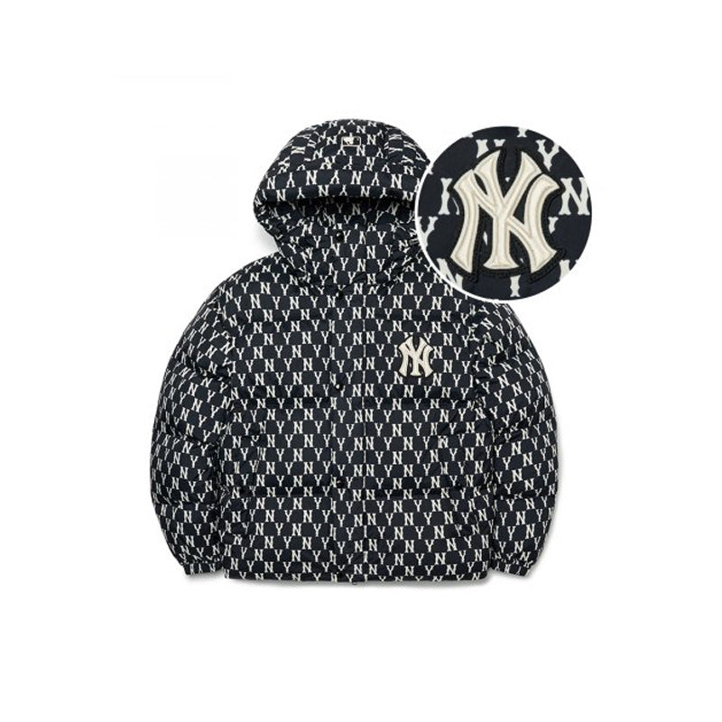 MLB Korea - Velvet Monogram Short Padded Jacket – Harumio