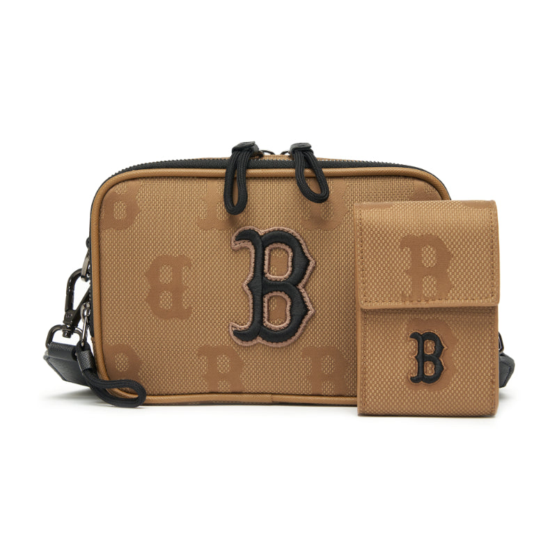  Túi MLB Monogram Nylon Jacquard Mini Crossbody Bag