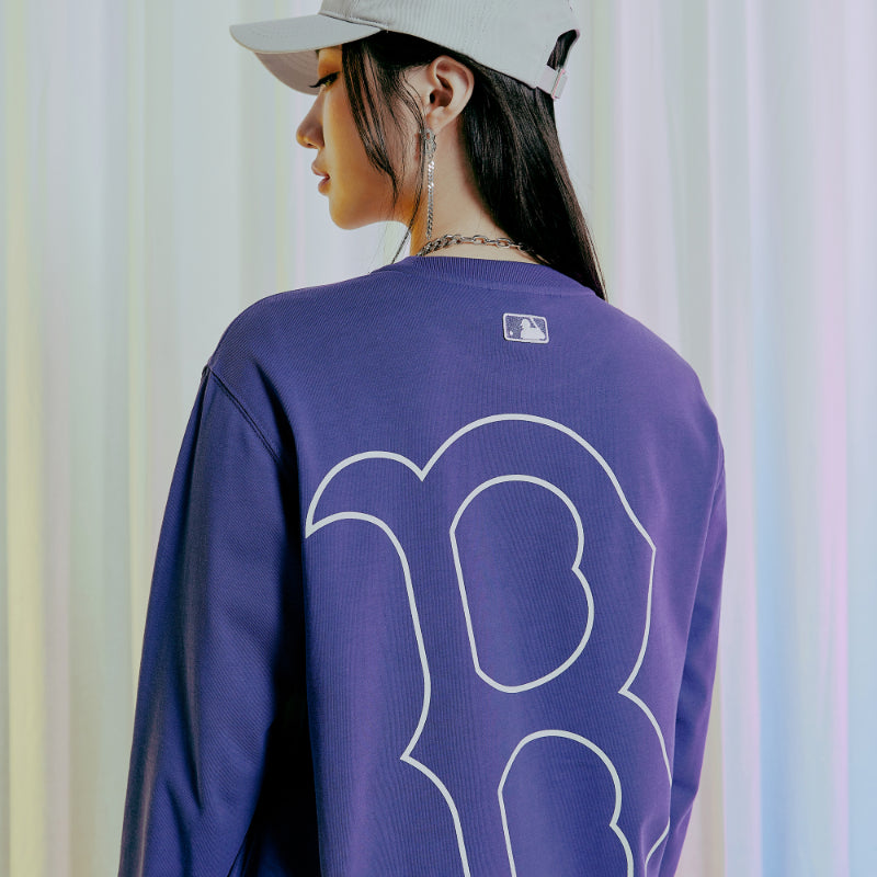 MLB Korea - Basic Mega Logo Long Sleeve T-Shirt – Harumio