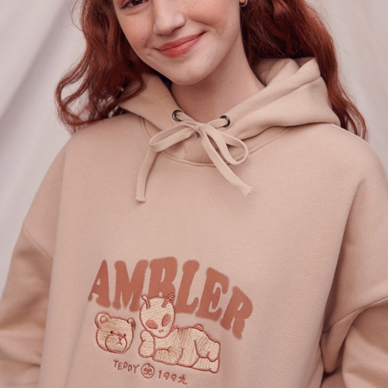 Ambler - Resting Alien Overfit Hoodie Sweatshirt – Harumio