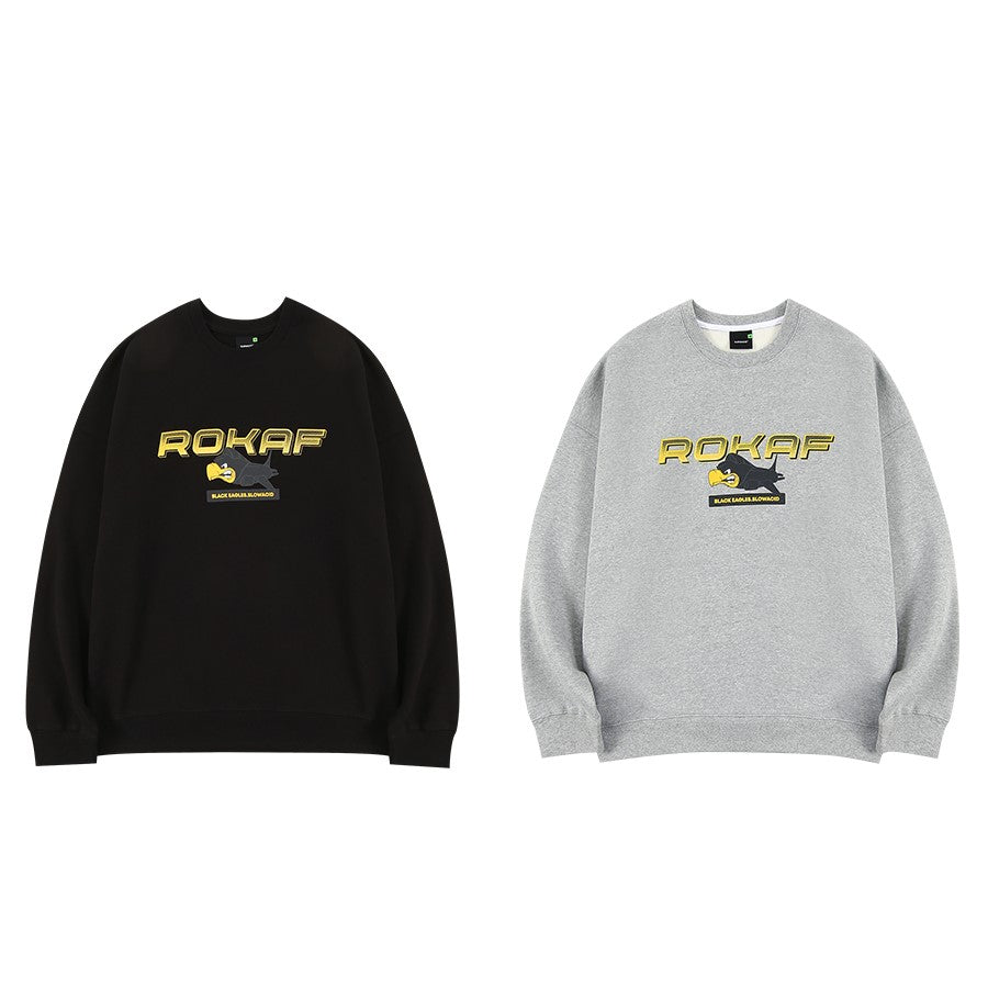 Slow Acid x Republic of Korea Air Force - Black Eagles Sweatshirt Black / M