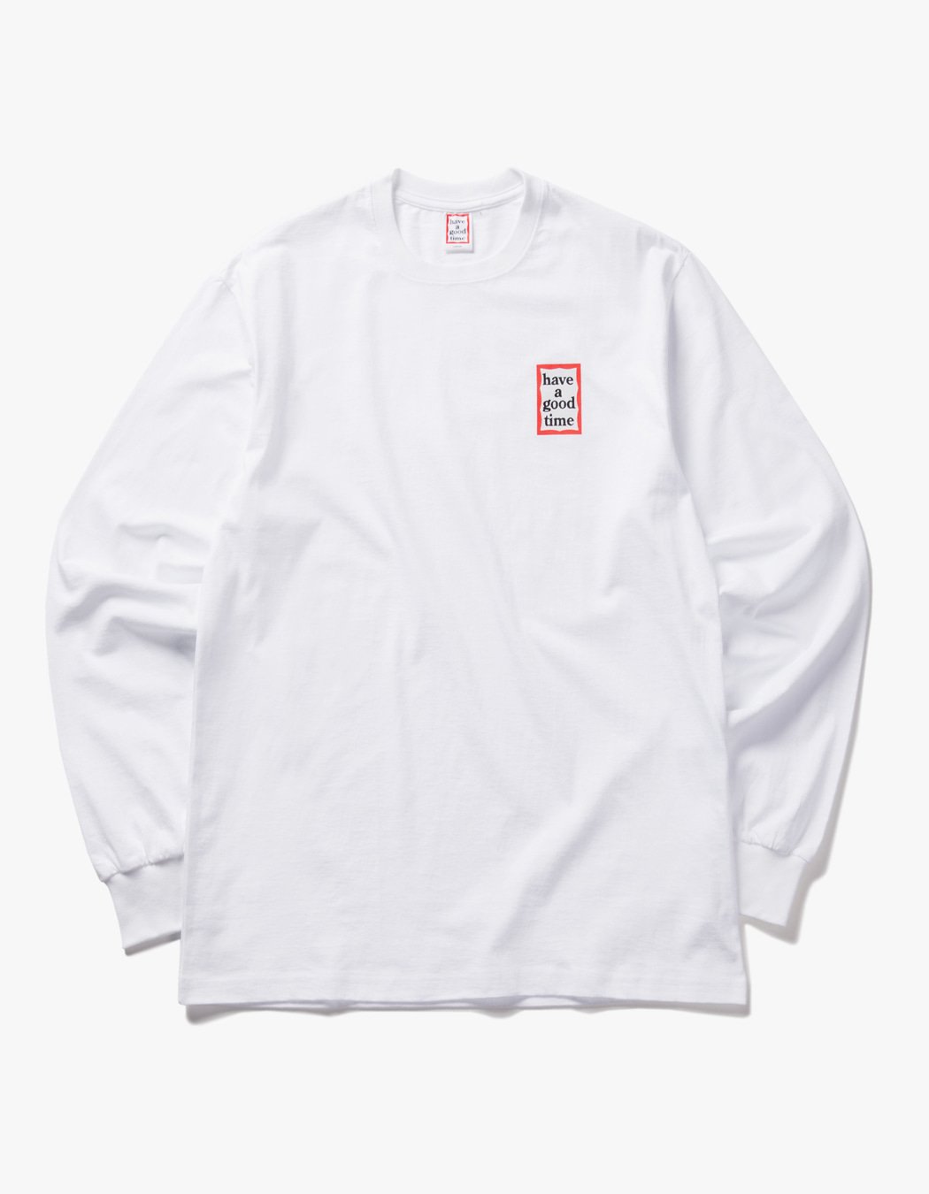 have a good time - Mini Frame Long Sleeve T-shirt - White – Harumio
