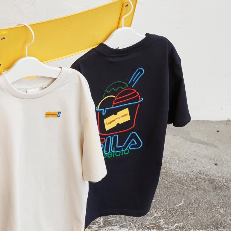 FILA x SUBWAY - Drawing Sandwich Short Sleeve T-Shirt – Harumio