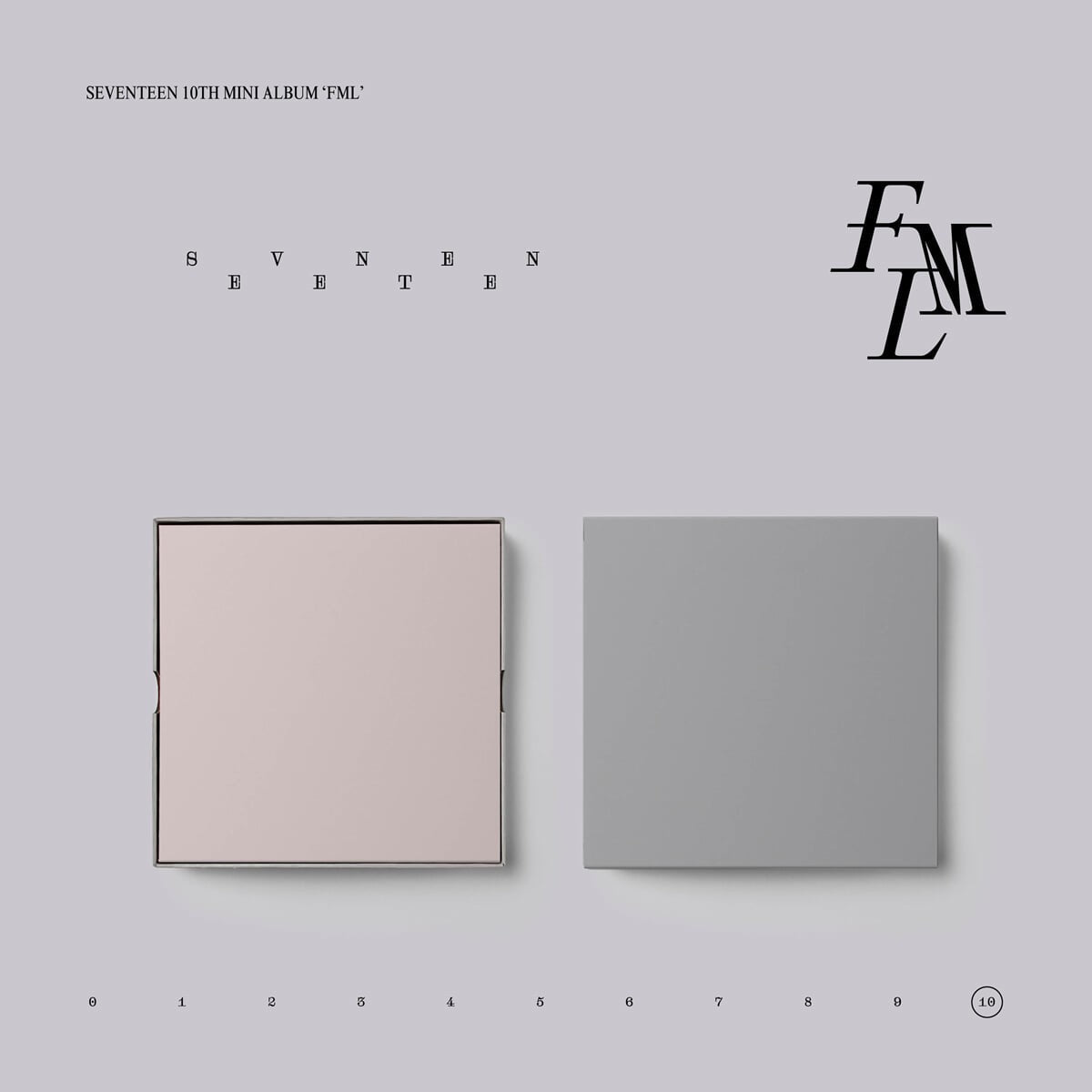 Ten 1st Mini Album Ten (2 Versions).