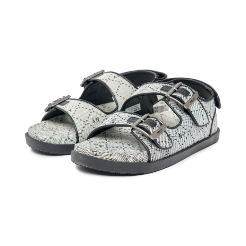 Women's New York Yankees Mini Print Double Buckle Sandal Size: Small