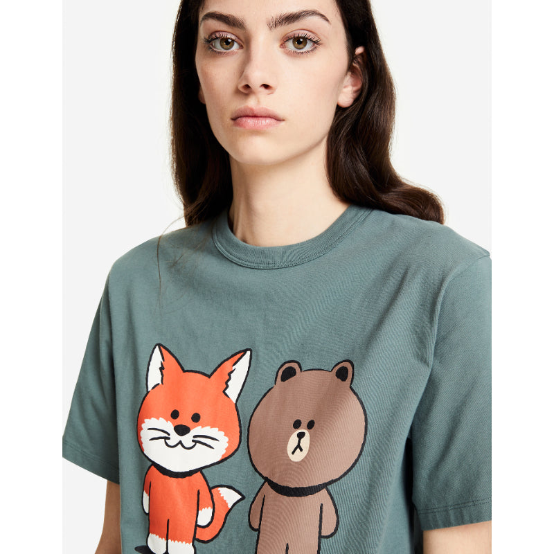 Maison Kitsuné X LINE FRIENDS - T-Shirt – Harumio