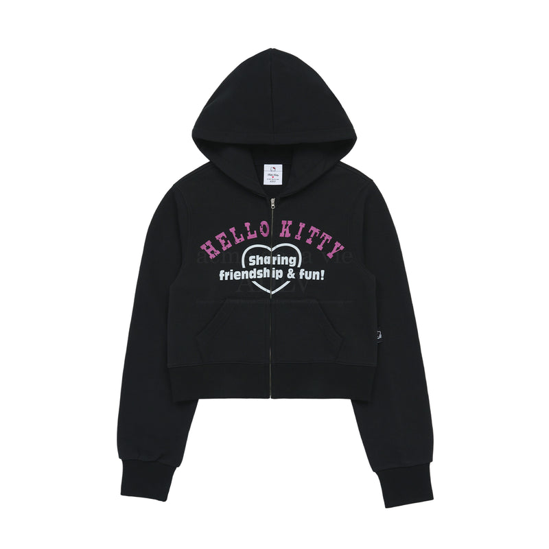 Hello kitty crop discount hoodie