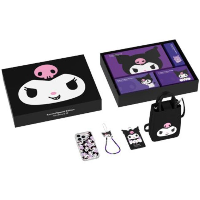 Kuromi - Accessory Package (for iPhone 15/15 Pro)