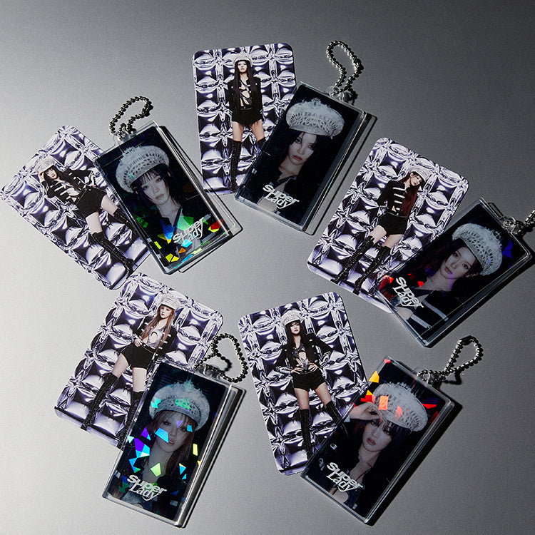 (G)I-DLE - Slide Acrylic Keyring & Phoca Set (Version 2)