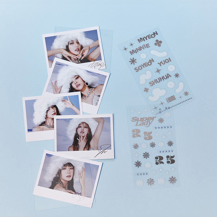 (G)I-DLE - Polaroid & Deco Kit (Version 1)