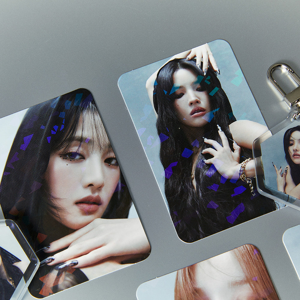 (G)I-DLE - Acrylic Keyring & Phoca Set - Line Friends Square - Acrylic Keyring - Harumio