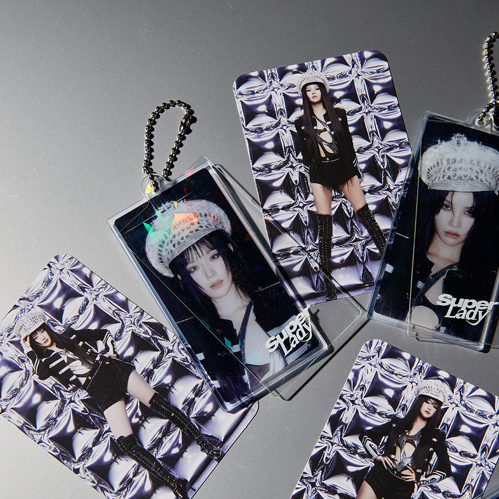 (G)I-DLE - Slide Acrylic Keyring & Phoca Set (Version 2)