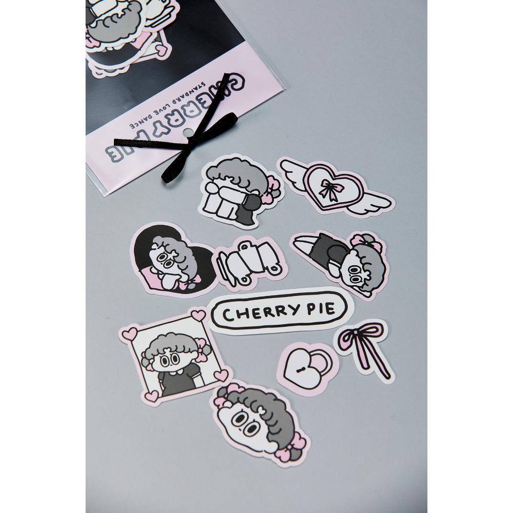 Standard Love Dance - LEEGONG Black Cherry Pie Piece Stickers (Ver. 1)