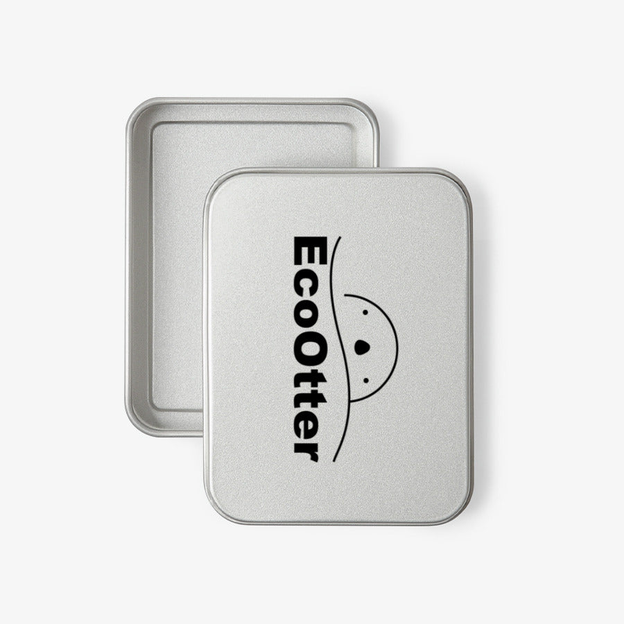 EcoOtter - Silver Tin Case