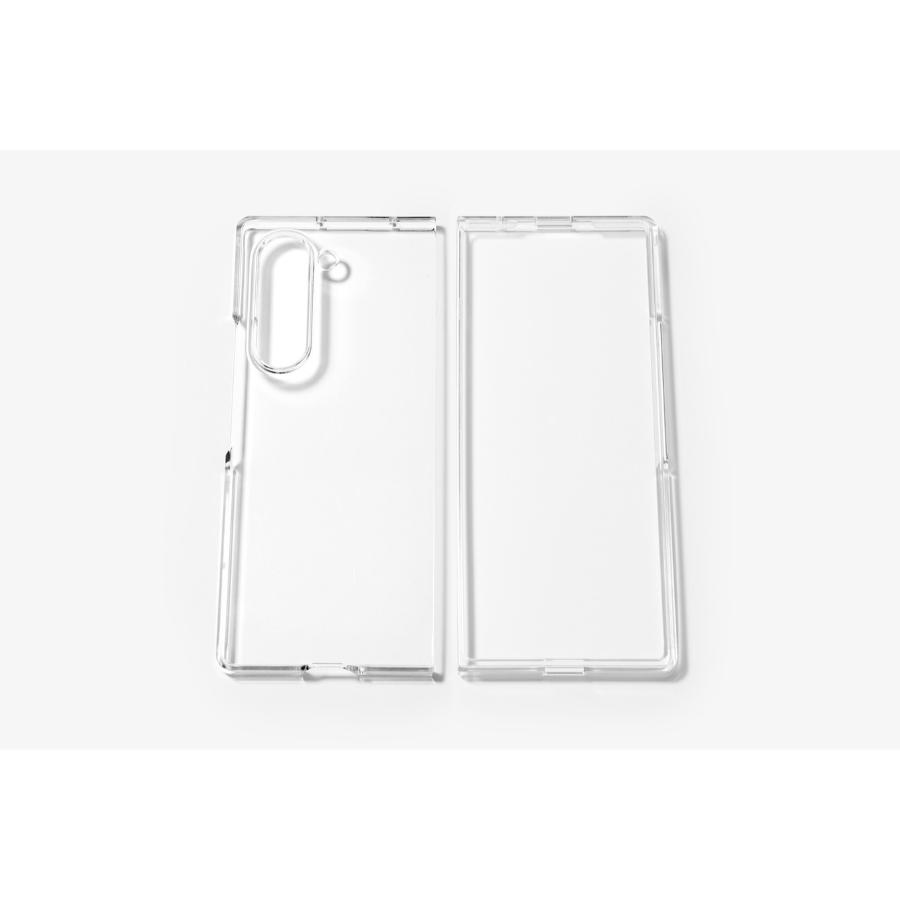 Thetablesetter - Cat Transparent Hard Case (Galaxy Z Fold6)