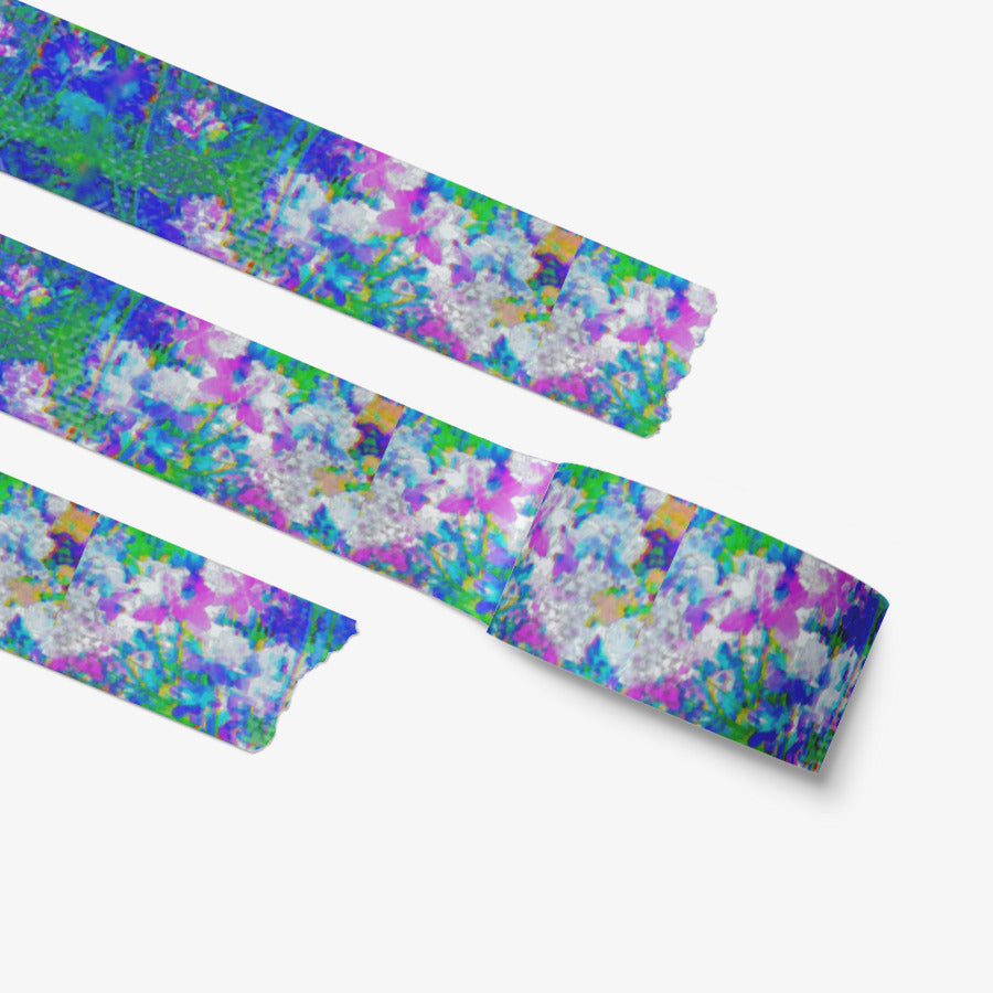 Cuspudding - Colorful Flower Huuta Masking Tape