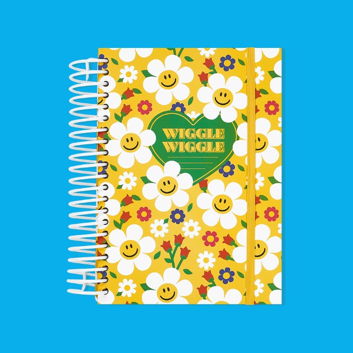 Wiggle Wiggle - Hardcover Spring Garden Notebook