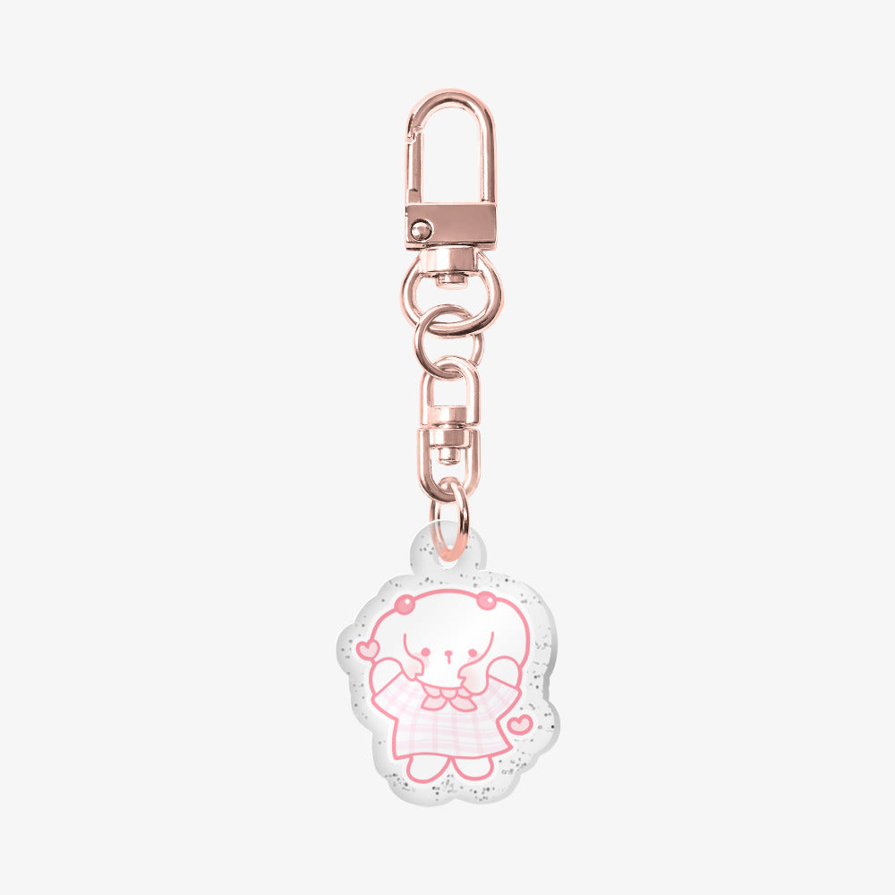 Yulrang - Shy Cherry Acrylic Keyring