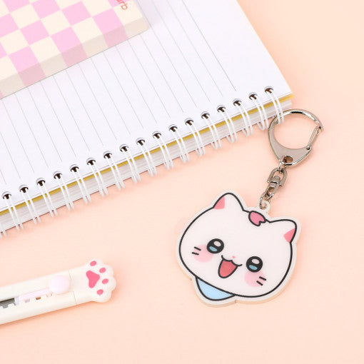 Meow Man - Lenticular Keyring