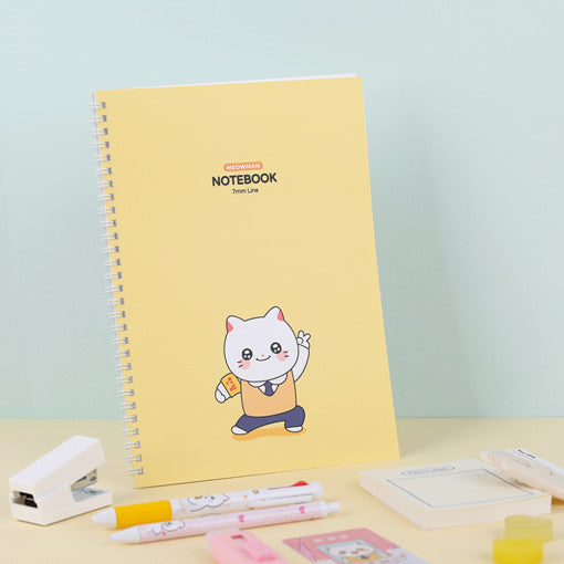 Meow Man - B5 Spring Notebook