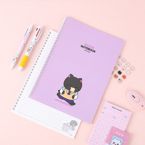 Meow Man - B5 Spring Notebook