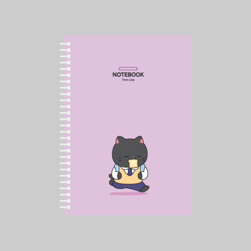 Meow Man - B5 Spring Notebook