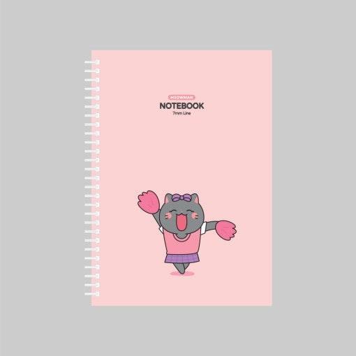 Meow Man - B5 Spring Notebook