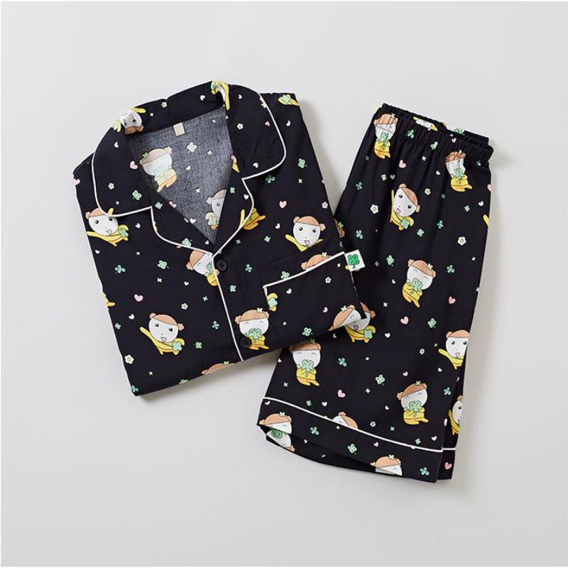 SPAO x Maru Is A Puppy - Short-sleeved Pajamas