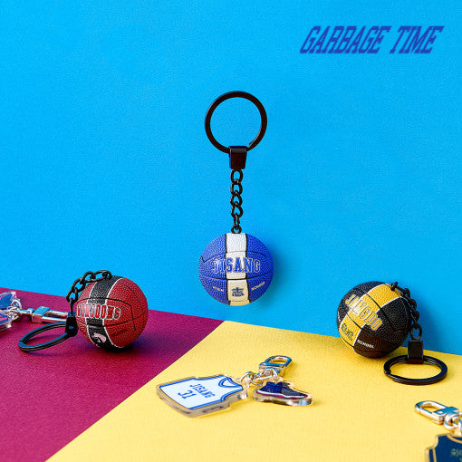 Garbage Time - Mini Basketball Keyring