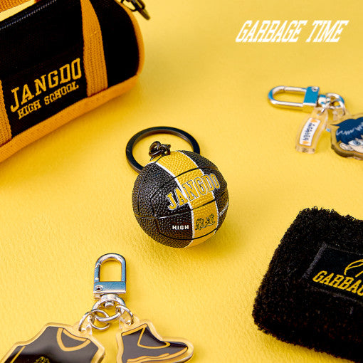 Garbage Time - Mini Basketball Keyring