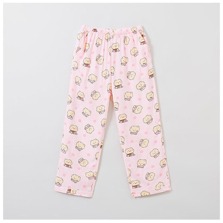 SPAO x Yurang Bear - Long Sleeve Pajamas Set