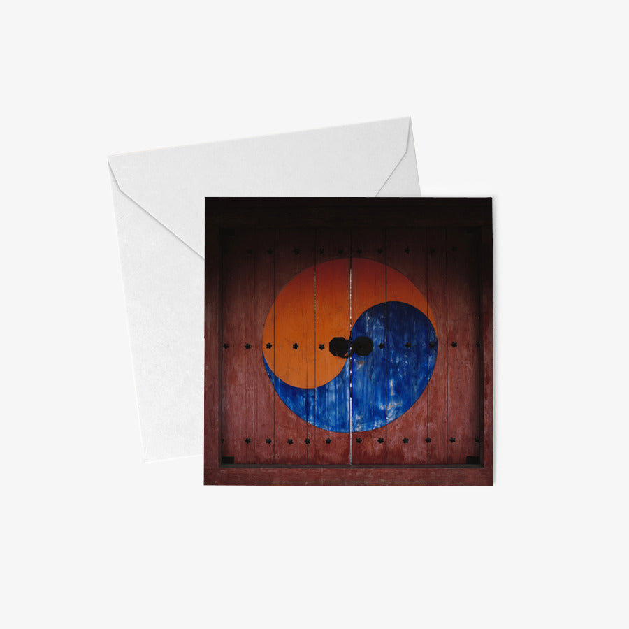 Kim Ji Neok - Yin Yang Postcard & Envelope Set