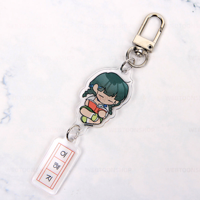 Spinach Bouquet - Summer 2-tier Acrylic Keyring