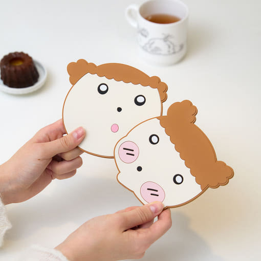 Maru Is a Puppy - Silicon Coaster Set