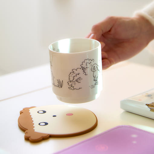 Maru Is a Puppy - Silicon Coaster Set