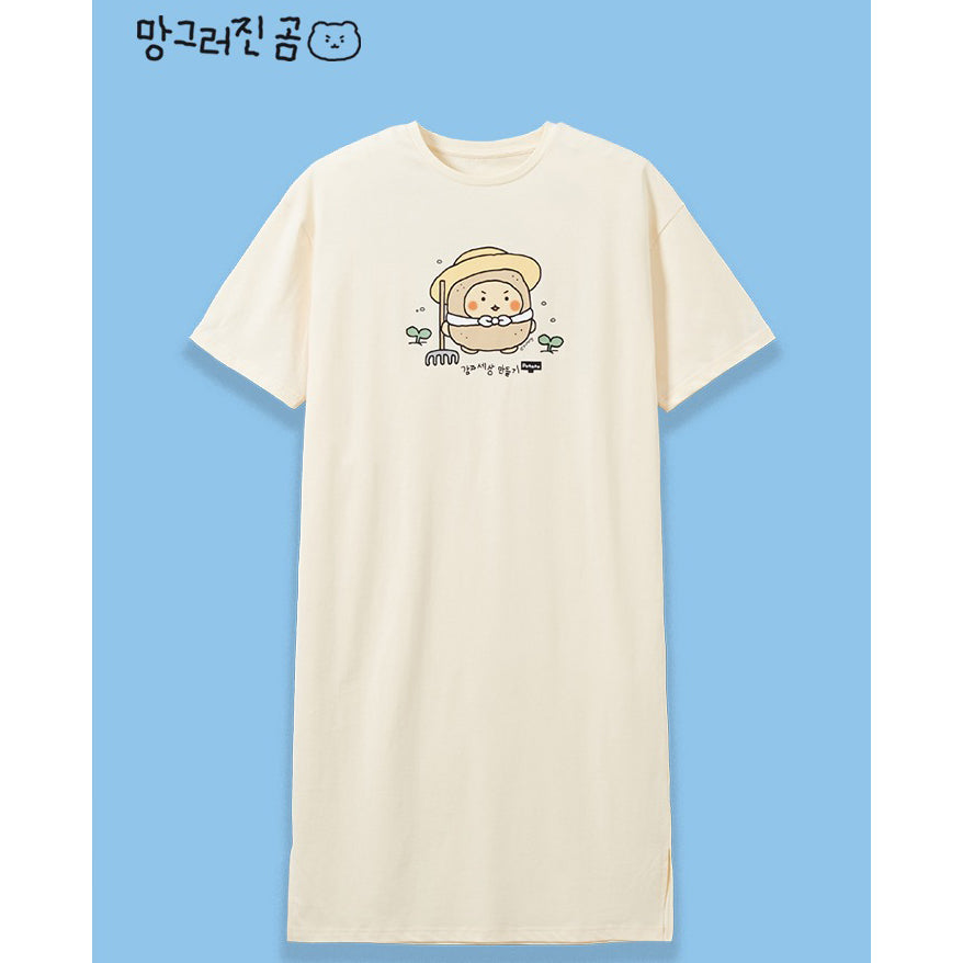 SPAO x Yurang Bear - One Piece Pajamas